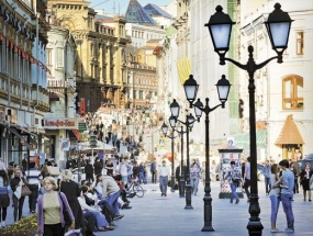 Москва попала в пятерку лучших пешеходных городов мира 