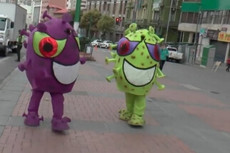 "Коммунисты России" требуют запретить костюм коронавируса на Хэллоуин