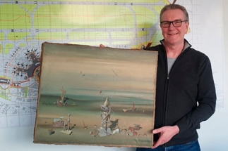 Картину стоимостью более четверти миллиона евро нашли в мусорном баке