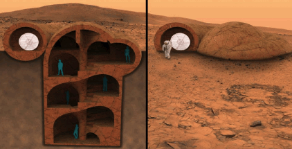 Ученые рассматривают проекты жилья на Марсе