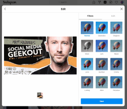 Instagram разрешит добавлять публикации с компьютера