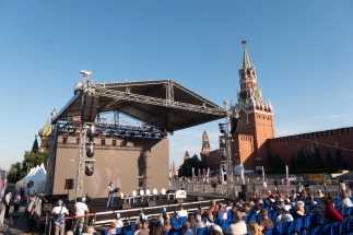 Летние "Пионерские чтения" на Красной площади 