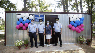 В России торжественно открыли отделение полиции в грузовом контейнере