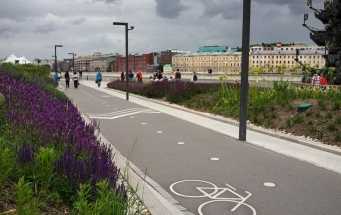 Московские парки соединят велодорожками