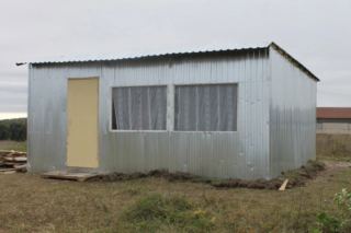 В удмуртской деревне торжественно открыли беседку