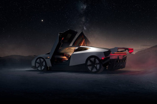 Tesla представила электрический спорткар Roadster с реактивными двигателями